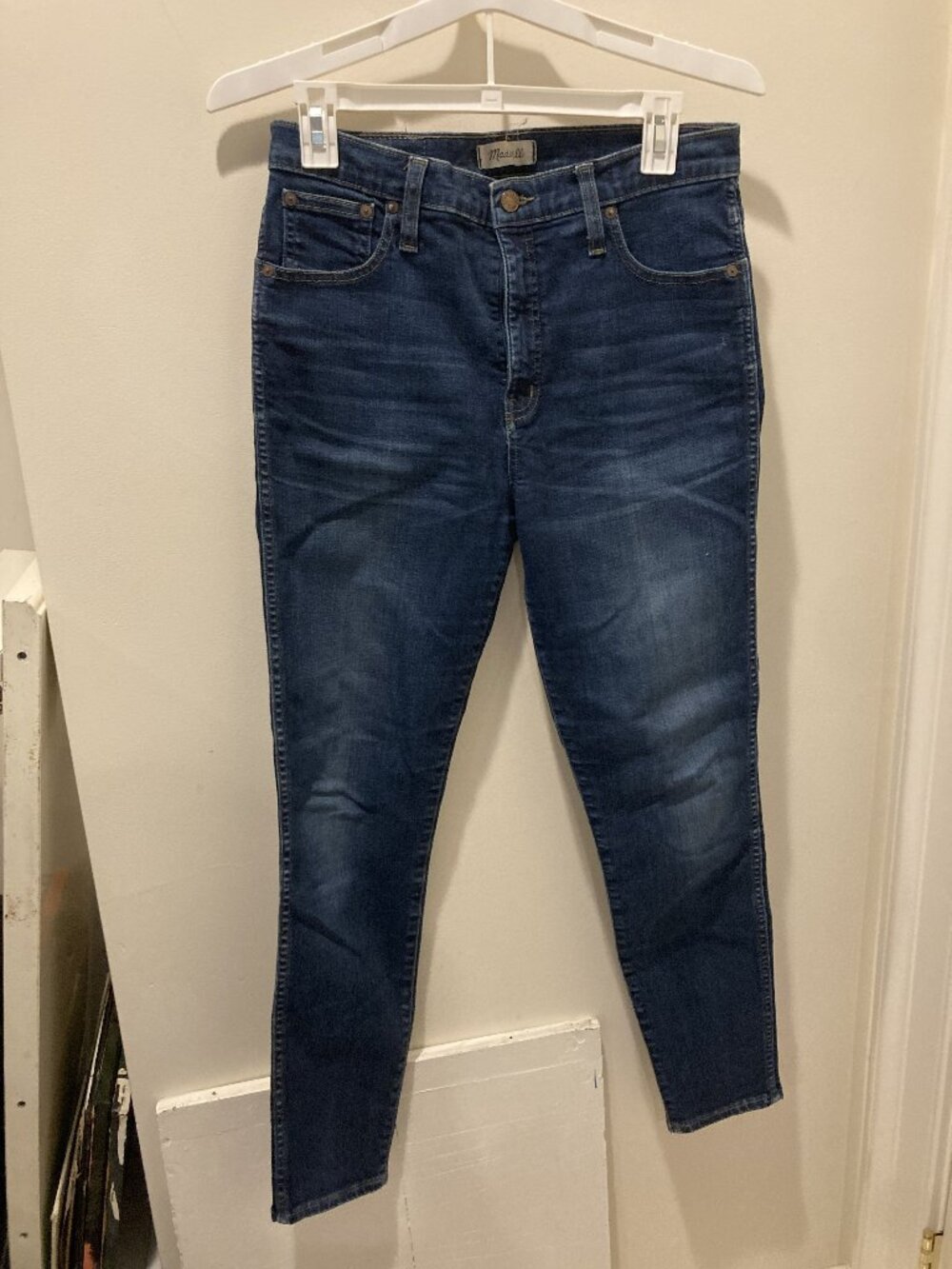Madewell high rise skinny jeans 30